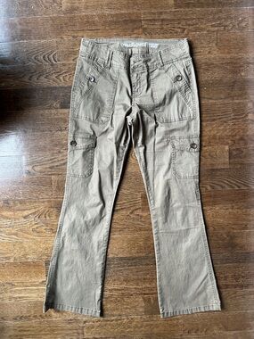 Wallflower Khaki Utility Cargo Trousers